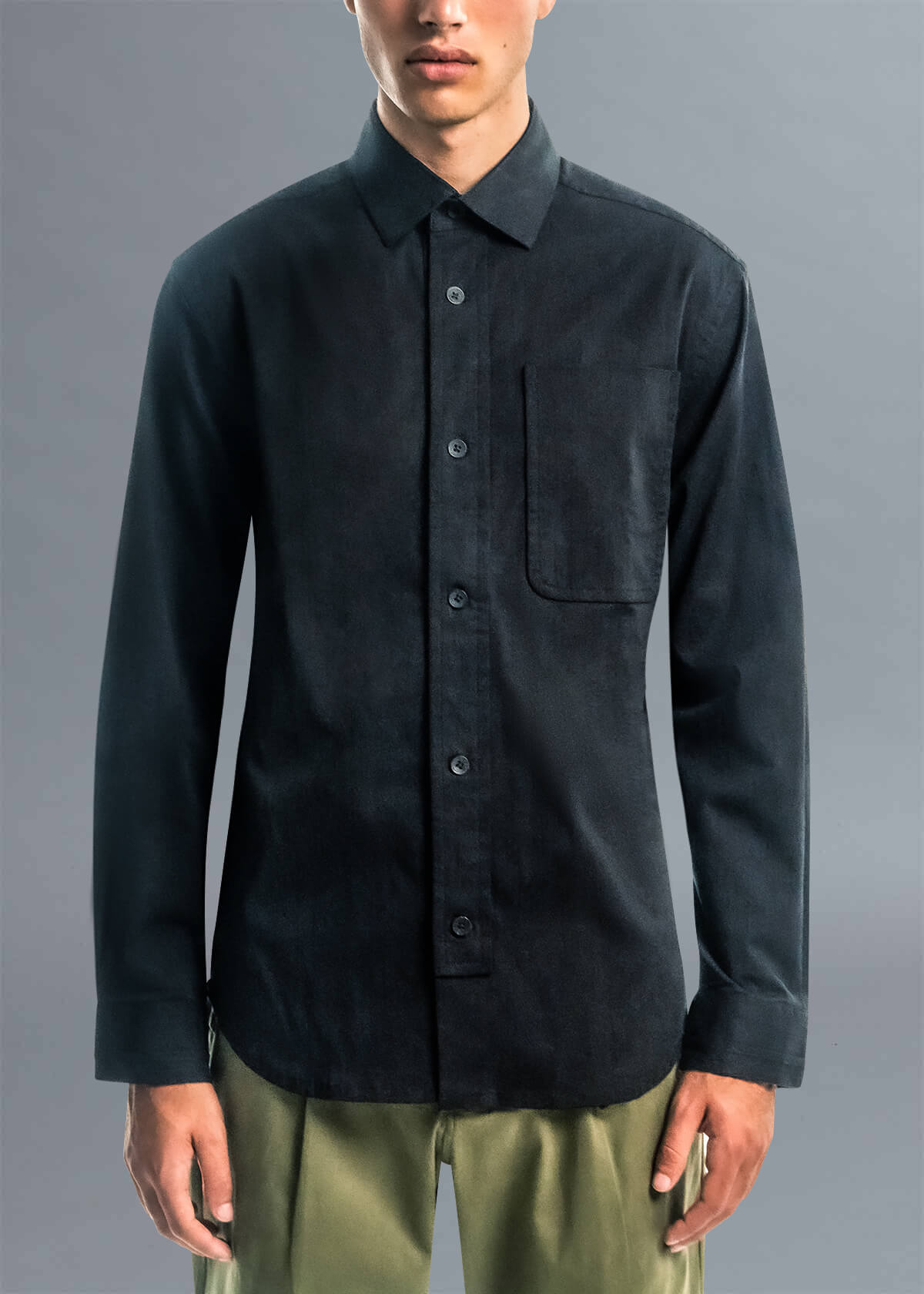 Black Ring Spun Shirt